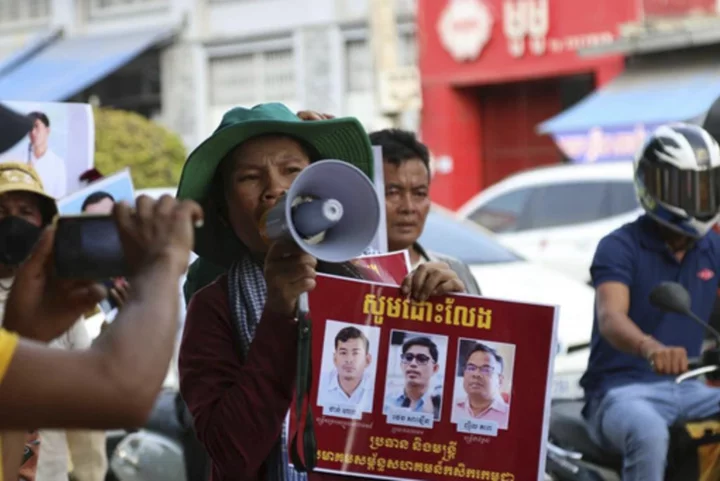 Cambodian land activists arrested for allegedly inciting farmers to hate the rich