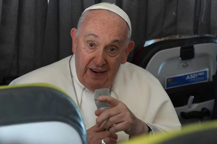 Pope says Church open to everyone, including LGBT people, but has rules