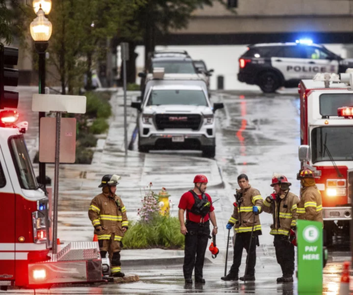 Man swept into Omaha manhole during heavy rain was washed down pipes for a mile before rescue