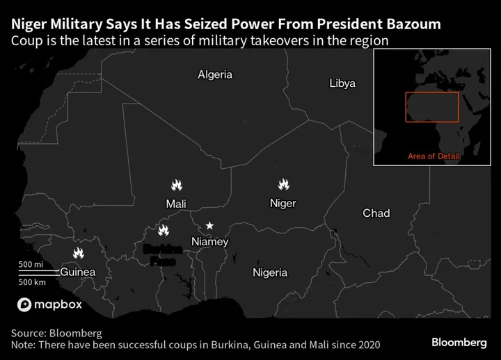 Niger Soldiers Claim Military Coup After President Is Detained