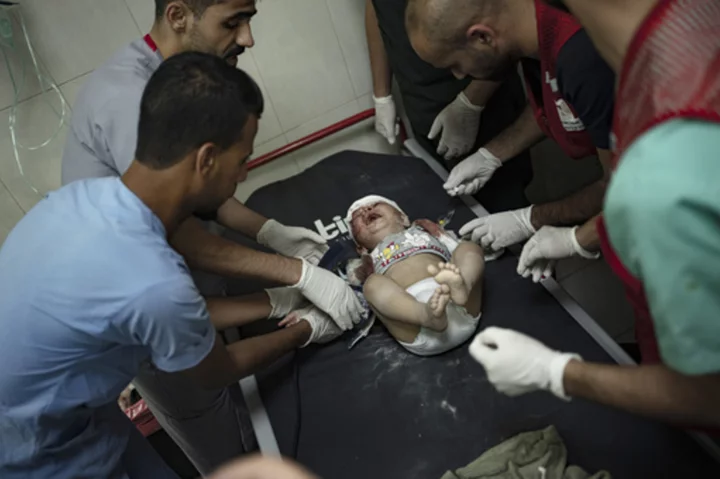 Dwindling fuel supplies for Gaza's hospital generators put premature babies in incubators at risk