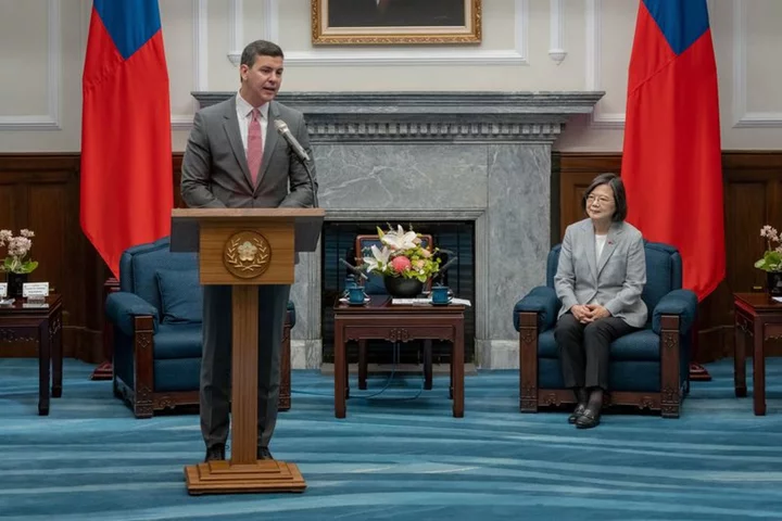 Paraguay president-elect says committed to Taiwan, pitches investment