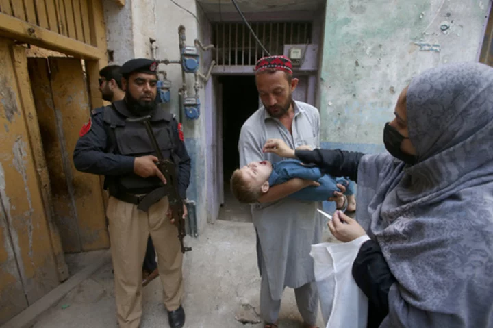 Pakistan launches anti-polio vaccine drive targeting 44M children amid tight security