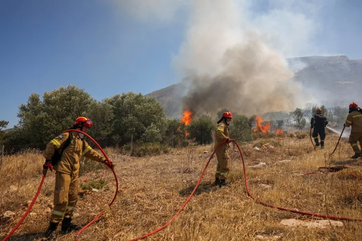 Europe heatwave – live: Holidaymakers evacuated in Greece wildfires as extreme heat set to last until August