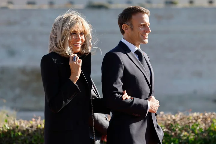 France’s first lady Brigitte thought Emmanuel Macron would ‘fall for someone his own age’