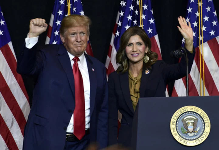 South Dakota Gov. Kristi Noem expected to endorse Trump