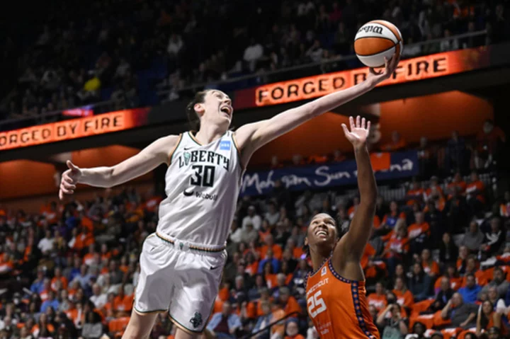 Breanna Stewart scores 25, Liberty beat Sun 92-81 to take 2-1 lead in WNBA semifinal series