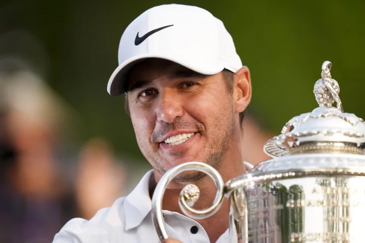 Golf-Koepka wins PGA Championship as magic Block shines at Oak Hill