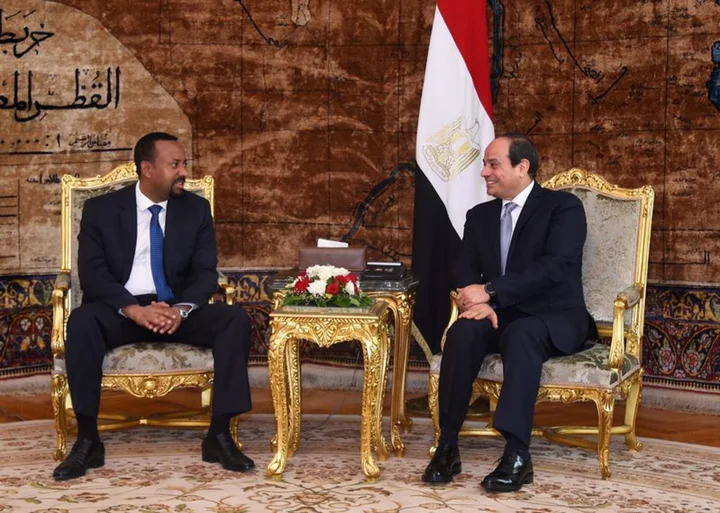 Egypt president, Ethiopia PM aiming to finalize dam agreement within four months