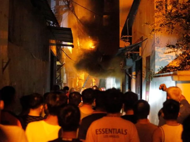 Fire kills many in nine-story building in Vietnam