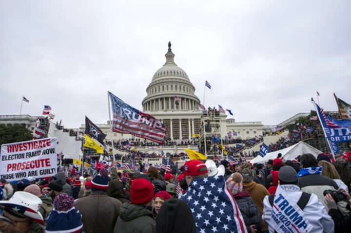 Maryland police officer suspended after arrest on Capitol riot charges