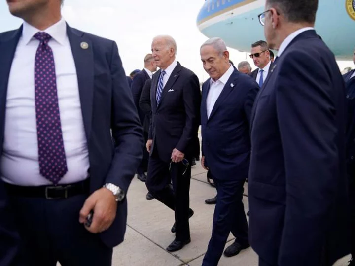 How the Gaza hospital explosion set off a furious scramble before Biden's Israel trip