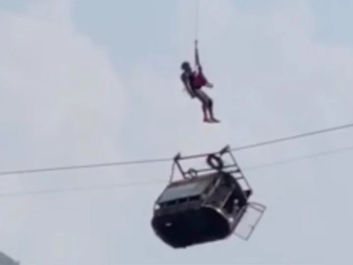 How Pakistan rescued cable car school children stranded hundreds of feet above ground