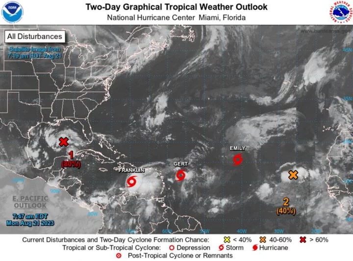 US forecaster sees 40% chance of cyclone over eastern tropical Atlantic