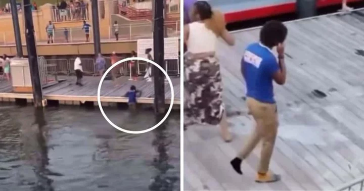 Who is 'Black Aquaman'? Internet hails teenager from viral Alabama brawl for swimming across river to help battered dock guard