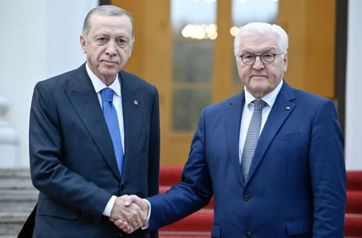 Germany, Turkey leaders trade barbs over Israel-Hamas war