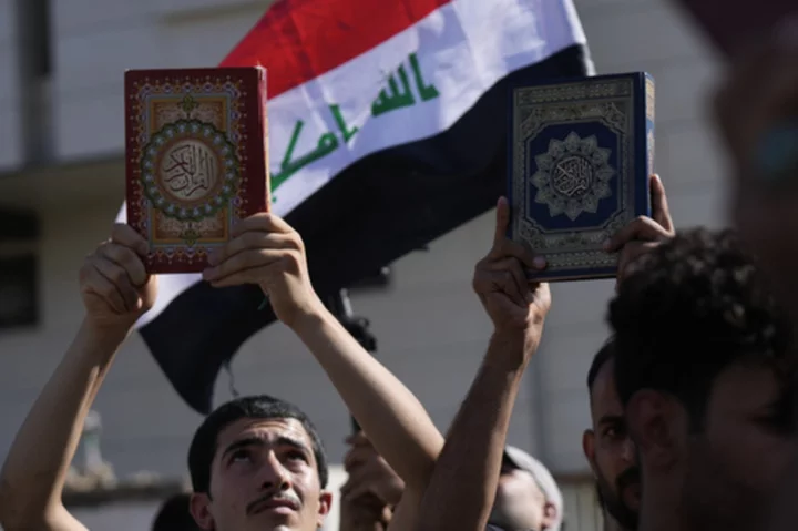 Videos purport to show protesters storming Swedish Embassy in Baghdad in anger over Quran burning