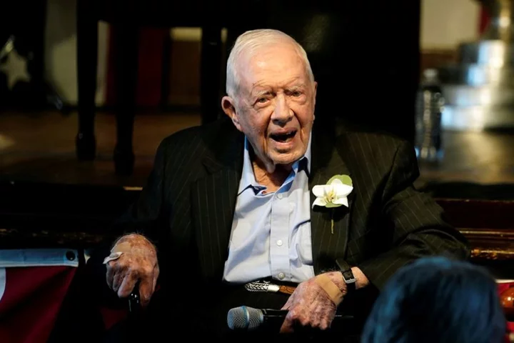 Americans celebrate Jimmy Carter's 99th birthday as he receives hospice care