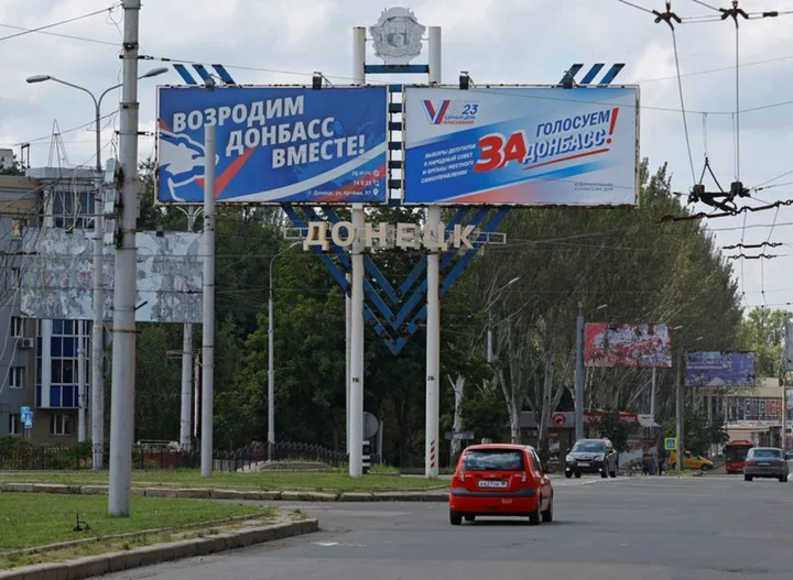 Moscow stages local elections in occupied parts of Ukraine