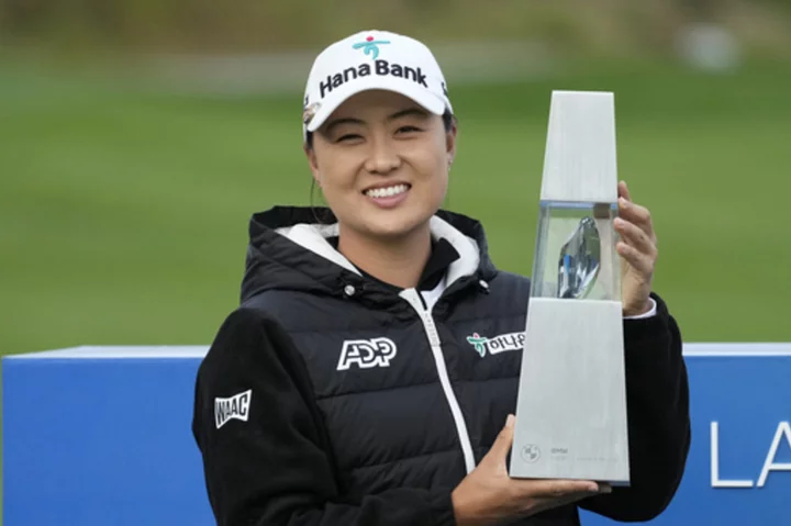 Minjee Lee beats Alison Lee in playoff to win LPGA South Korea tournament