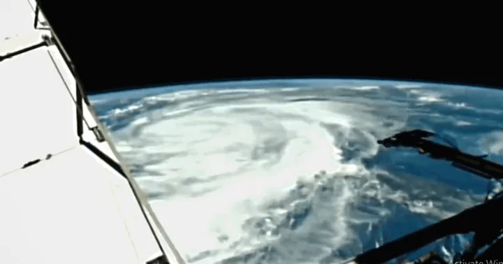 NASA's viral video captures Hurricane Idalia from space as Florida braces for category 4 impact