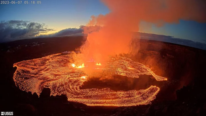 Kilauea, one of the world's most active volcanoes, begins erupting after 3-month pause