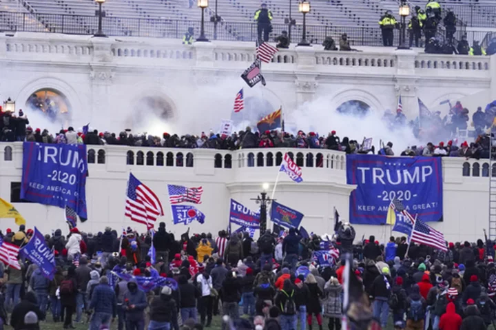 Capitol rioter who shocked police officer with stun gun is sentenced to over 12 years in prison