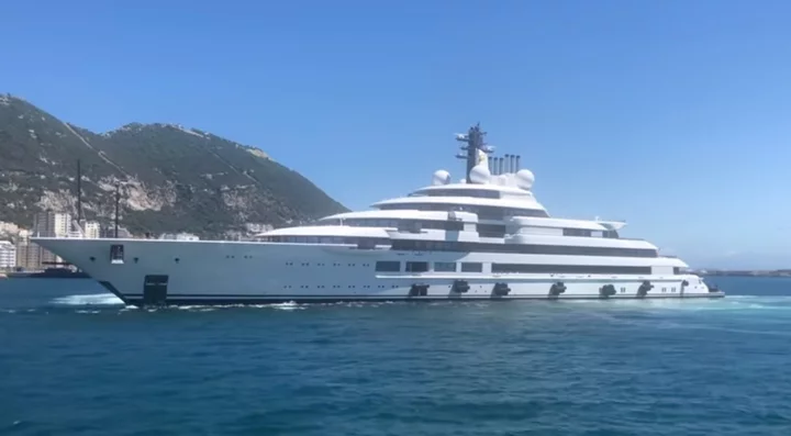 Putin moved £75million superyacht weeks before Ukraine invasion to avoid having it seized