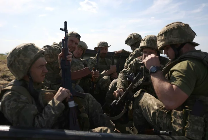 Ukraine reports village retaken, first gain of offensive