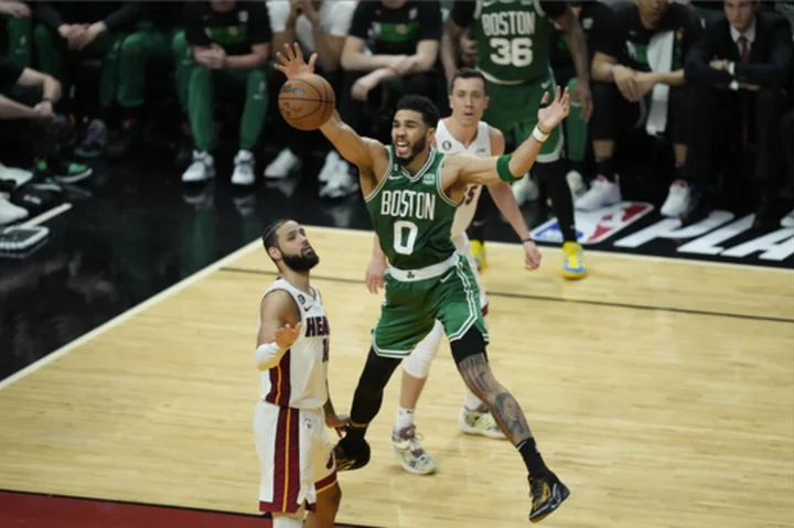 White's putback as time expires lifts Celtics past Heat, forces Game 7 in East finals
