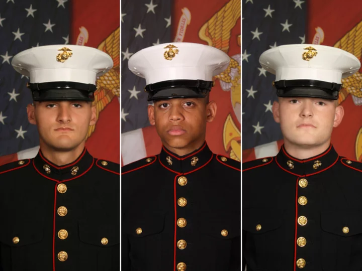 3 Marines who were found dead in a car in North Carolina died from carbon monoxide poisoning, police say