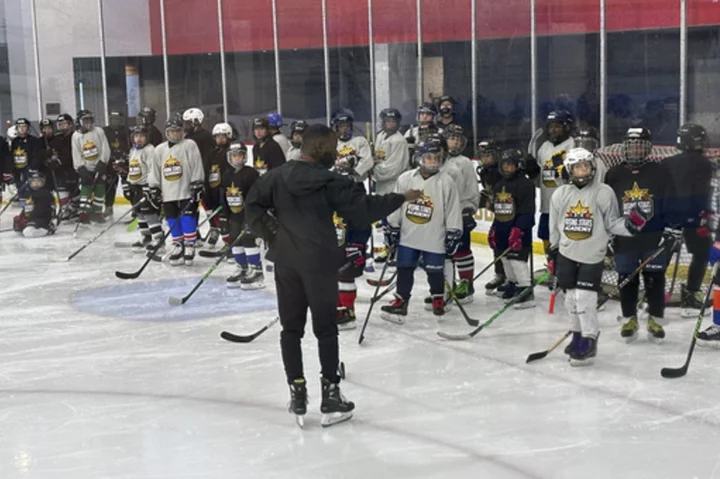 The effort to add young minority hockey players in North America turns its attention to keeping them