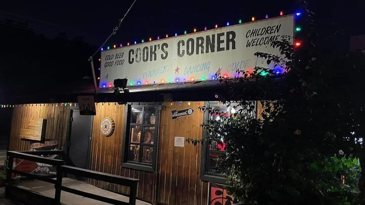 California shooting: Four killed, six hurt in Cook's Corner bar