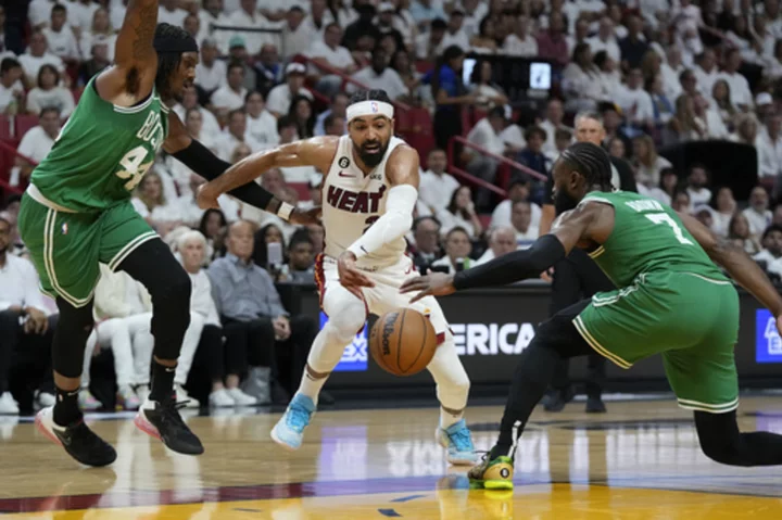 Heat to start Lowry for injured Vincent in Game 5 of East finals vs. Celtics