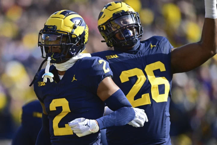 No. 3 Michigan beats No. 2 Ohio State 30-24 for 3rd straight win in rivalry