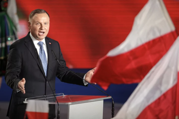 Poland to hold parliamentary election on Oct. 15, launching campaign in shadow of war in region