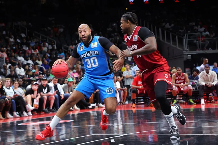 Basketball star writes ‘Trump won!’ on the side of his head at Big3 game