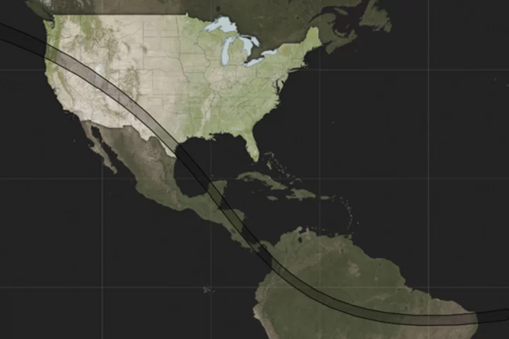 'Ring of fire' solar eclipse will cut across the Americas, stretching from Oregon to Brazil