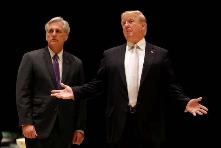 Trump news – live: Kevin McCarthy unsure Trump ‘strongest’ Republican candidate against Joe Biden in 2024