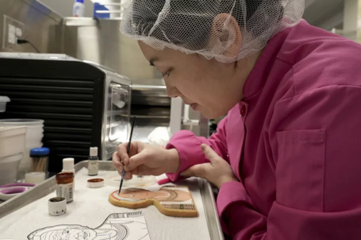 'Cookie activist' celebrates Asian Americans with portraits in dough