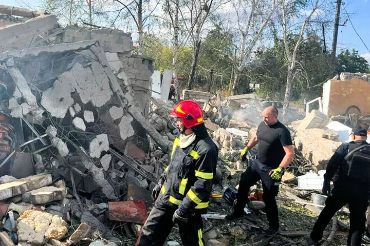 Ukraine-Russia war – live: Deadly Russian attack on memorial service was no blind strike, says Zelensky