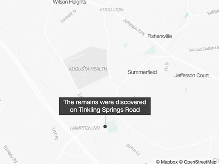 The skeletal remains of a child who died over 100 years ago were discovered during construction of a house in Virginia