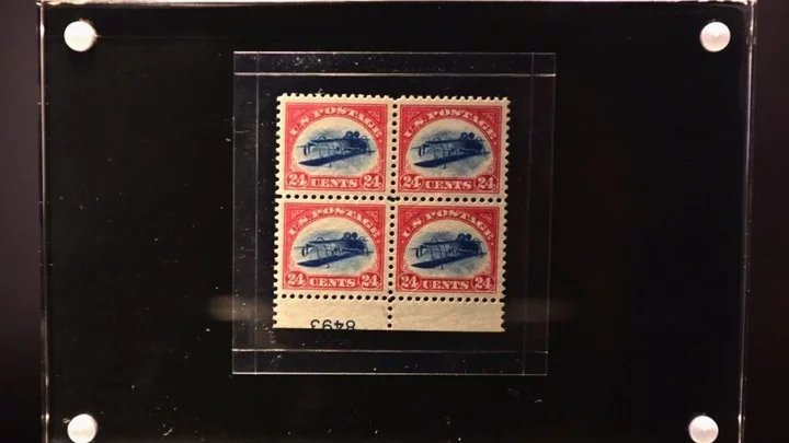 US stamp sells for a record-breaking $2m
