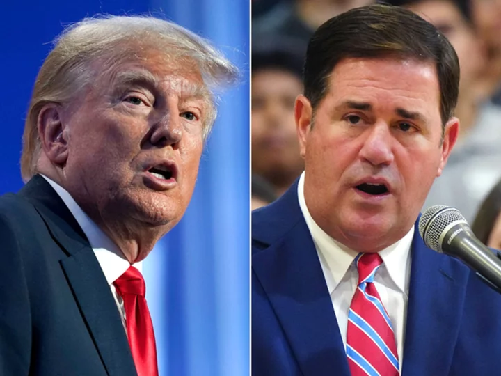 Trump pressured Arizona governor after 2020 election to help overturn his defeat