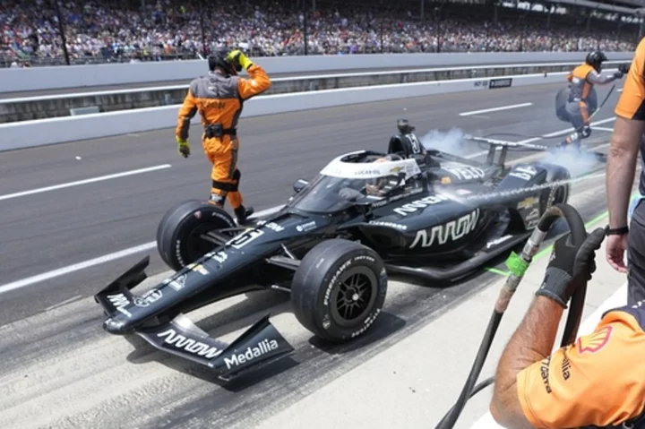 Arrow McLaren's brilliant Indianapolis 500 ends in bitter disappointment