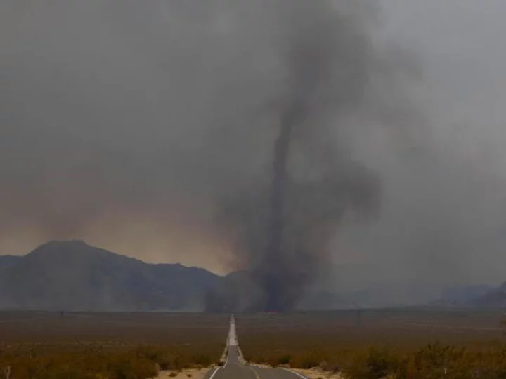 Massive fire burning in California and Nevada is spawning dangerous 'fire whirls'