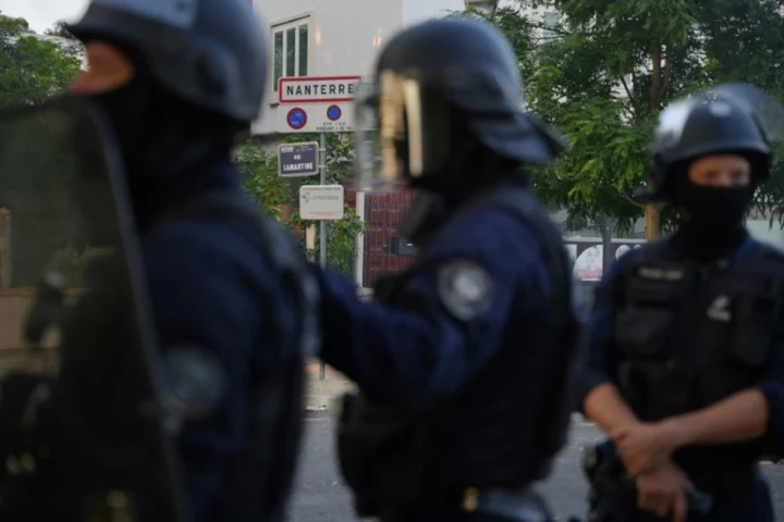 French security forces deploy as anger simmers over police shooting