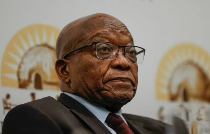 S.Africa's Zuma quickly released after reporting to prison