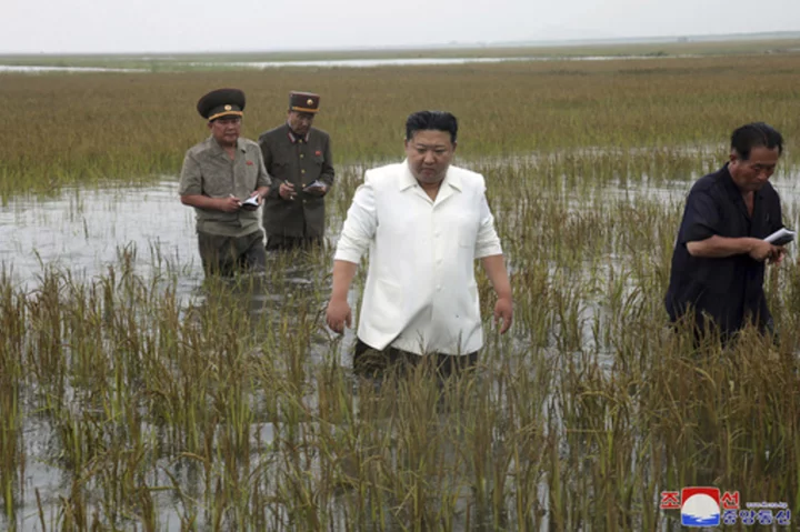 North Korea's Kim lambasts premier over flooding, in a possible bid to shift blame for economic woes