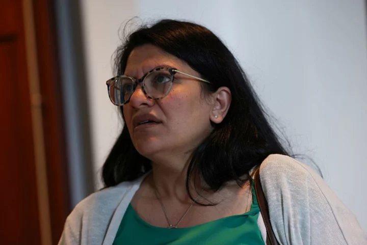White House denounces lawmaker Tlaib's use of pro-Palentinian rallying cry in Israel-Hamas conflict
